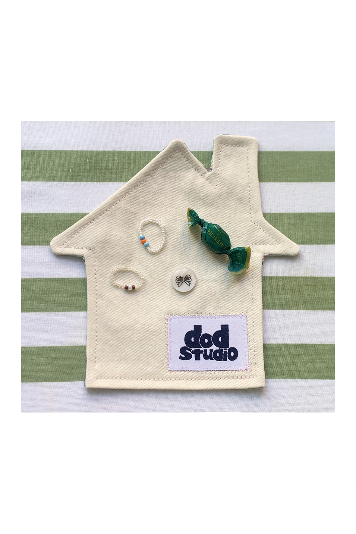 [dod studio] house tea coaster (2col)