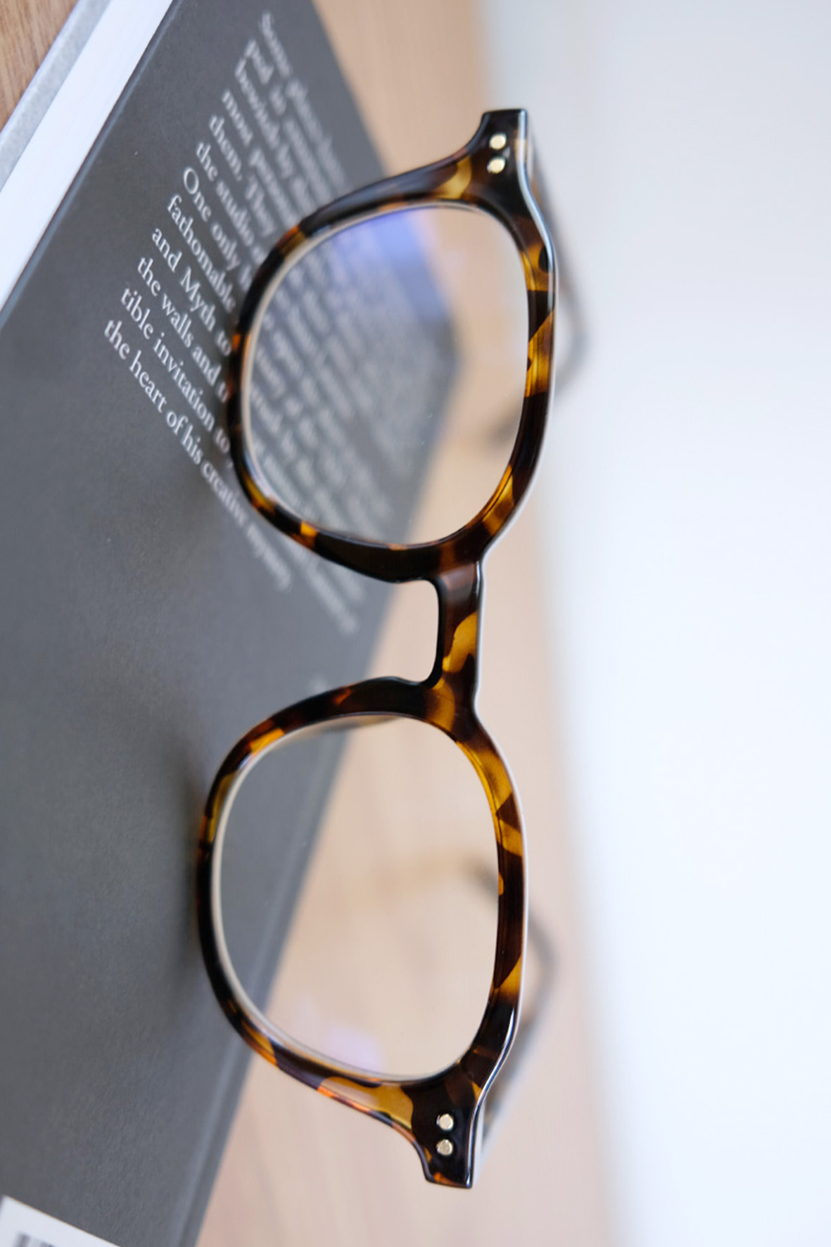 Riley leopard glasses