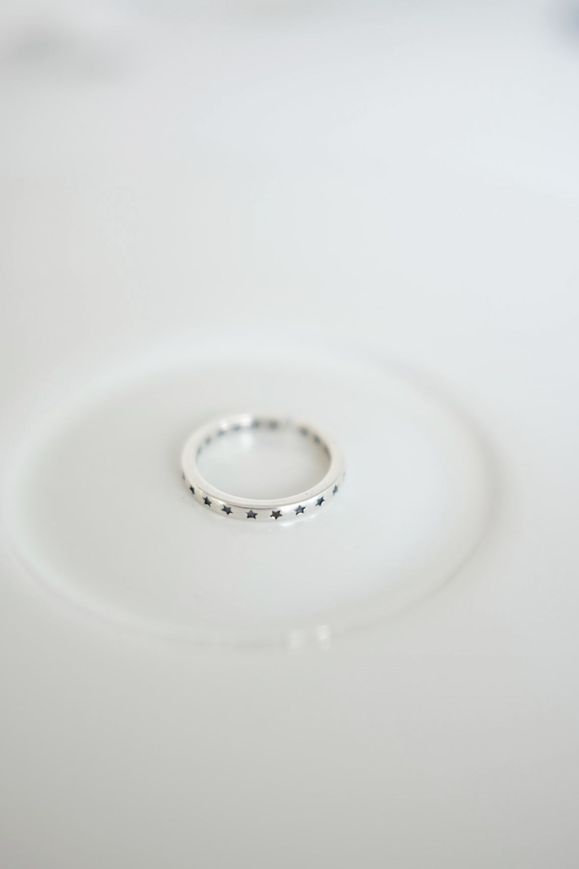 925 silver mini star ring