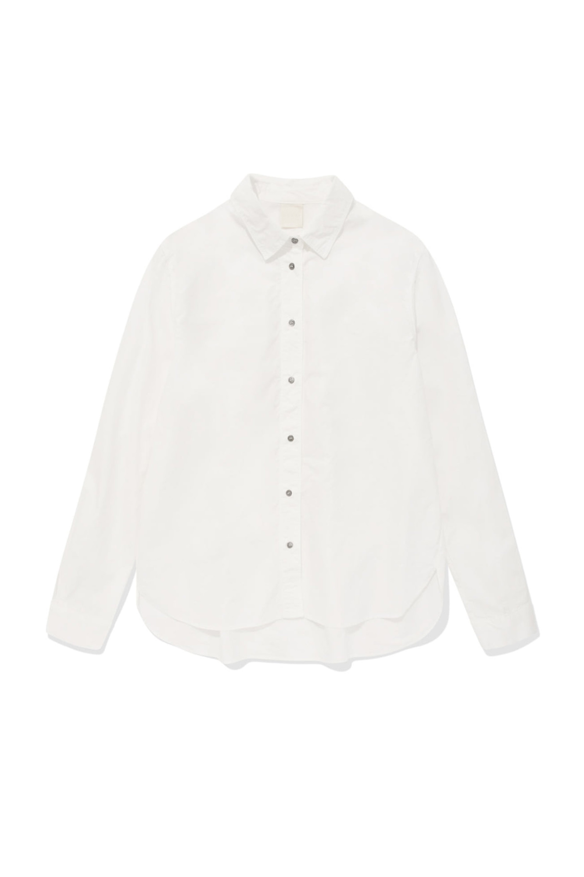 Mini collar white shirt