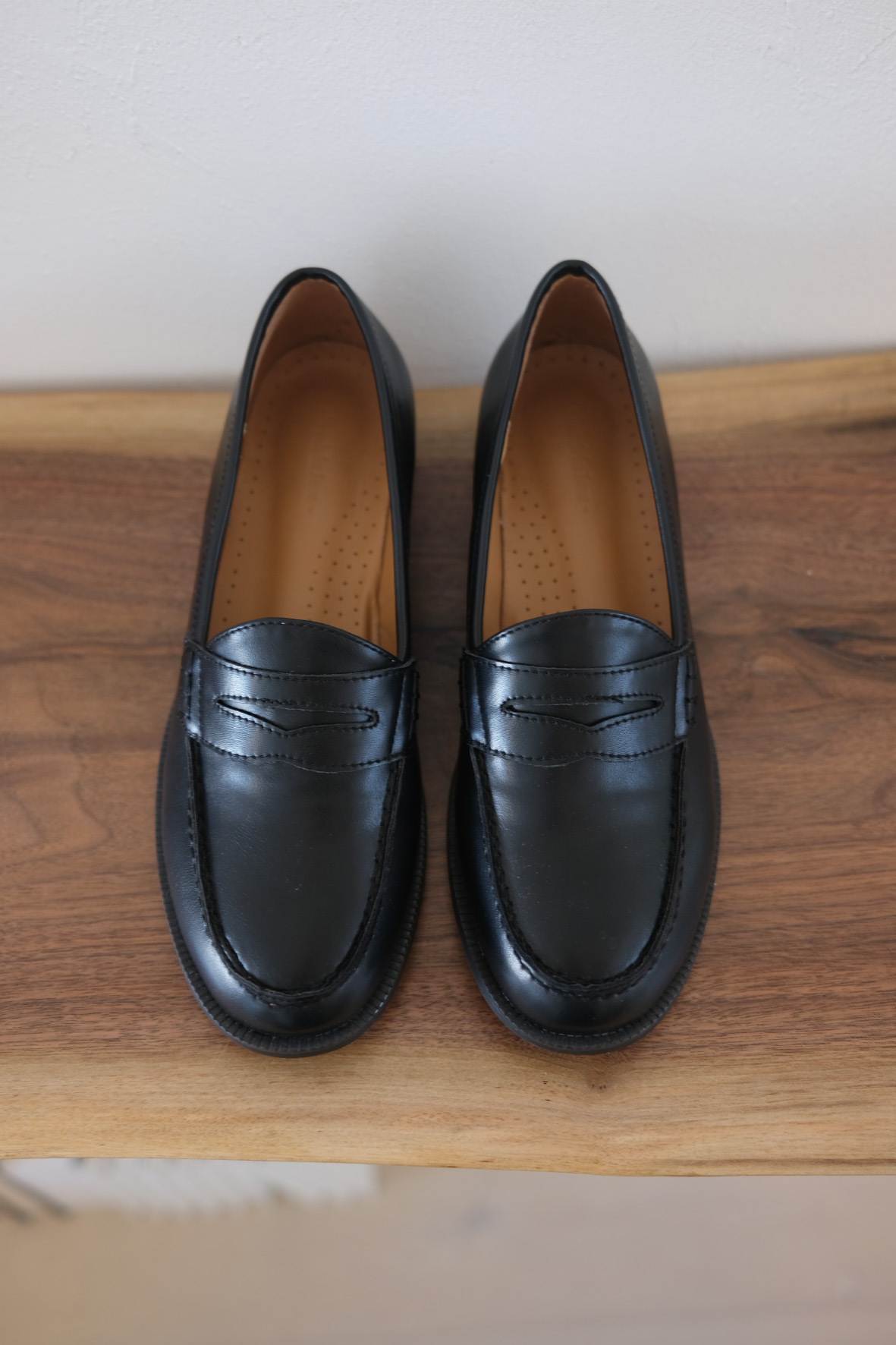 Classic leather penny loafer