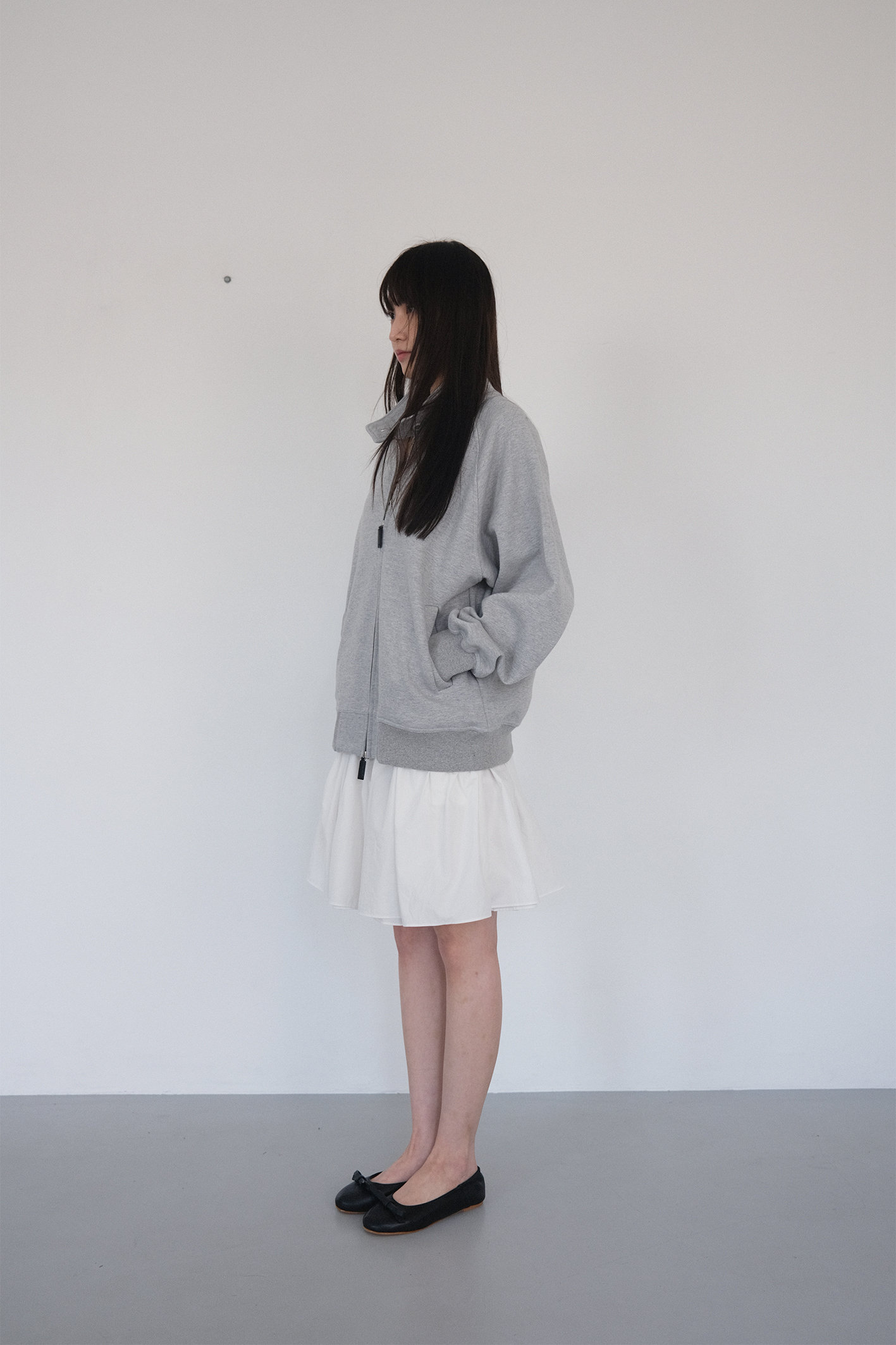 Cotton puff skirt (2col)