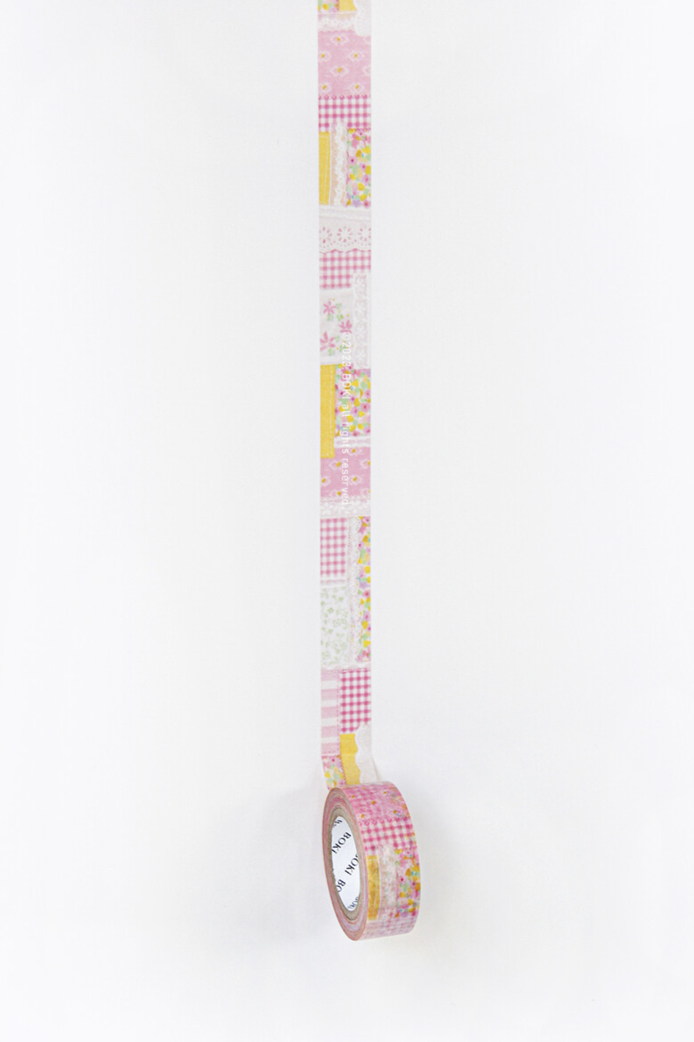 [boki] Masking tape, pink patchwork