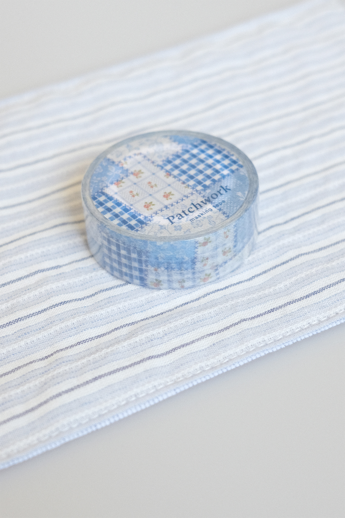 [boki] Masking tape, blue patchwork